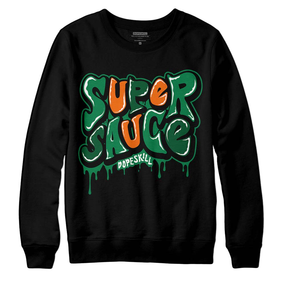 Green Collection superstreetwear Sweatshirt Super Sauce Graphic