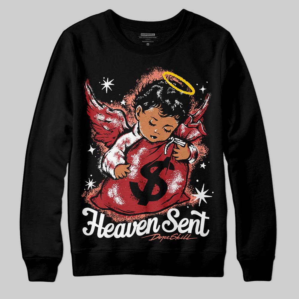 Rare Air Cinnabar 1s superstreetwear Sweatshirt Heaven Sent Graphic