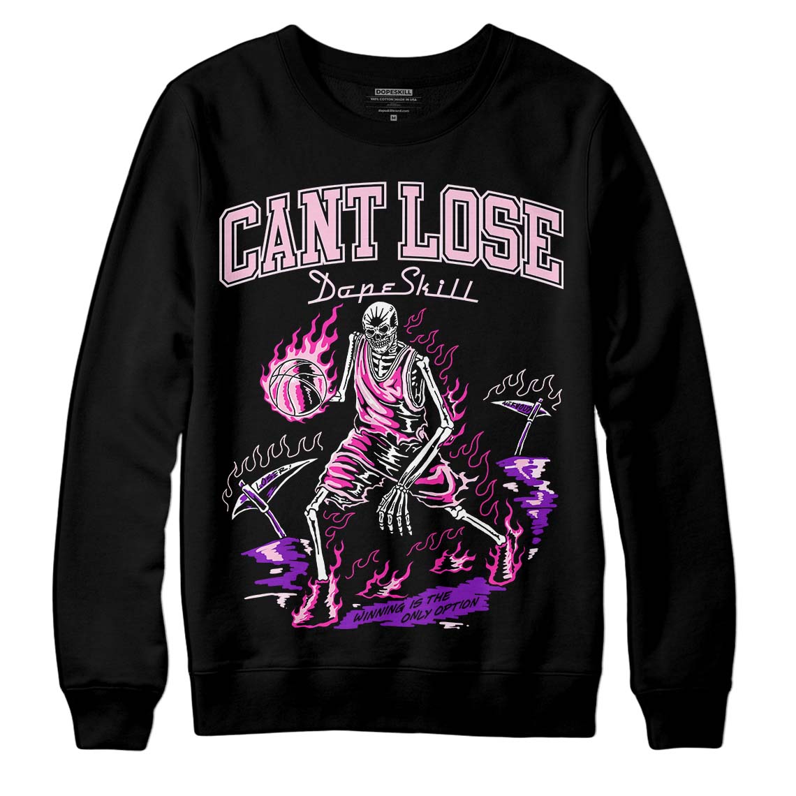 Triple Pink Dunk Low superstreetwear Sweatshirt Cant Lose Graphic