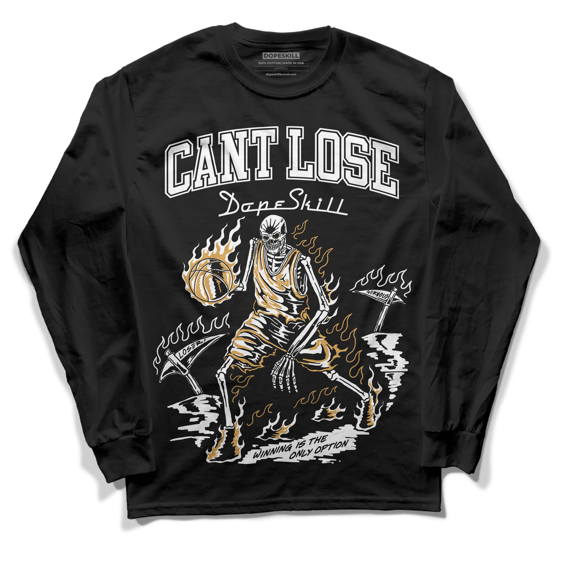 Gratitude 11s superstreetwear Long Sleeve T-Shirt Cant Lose Graphic