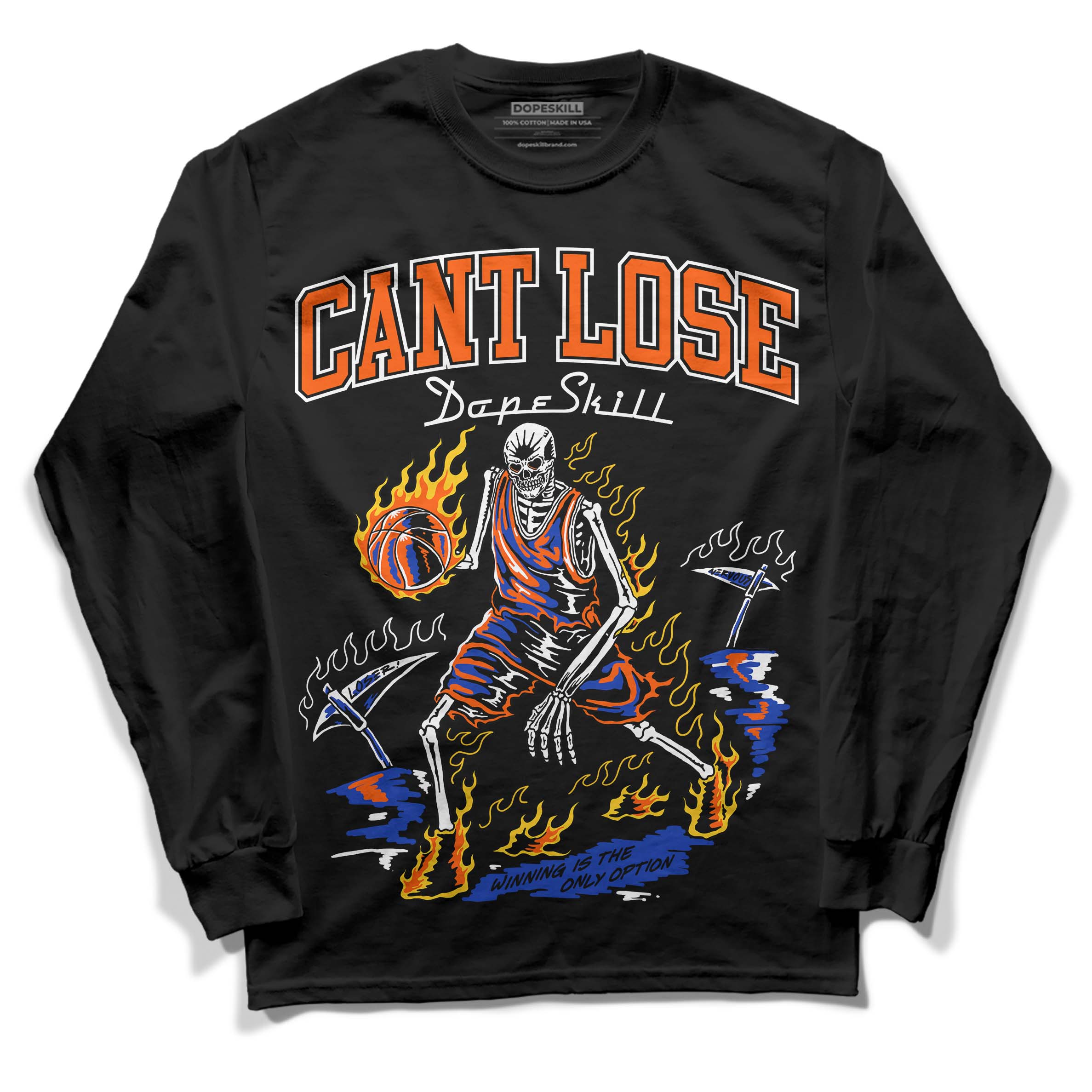 Dunk Low Futura Orange Blaze superstreetwear Long Sleeve T-Shirt Cant Lose Graphic