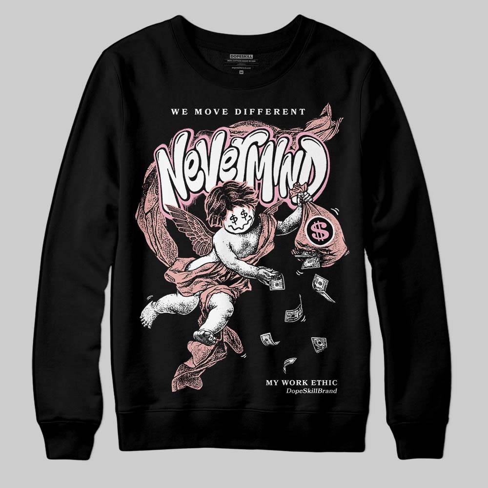 Rust Pink 1s 2025 superstreetwear Sweatshirt Nevermind Graphic