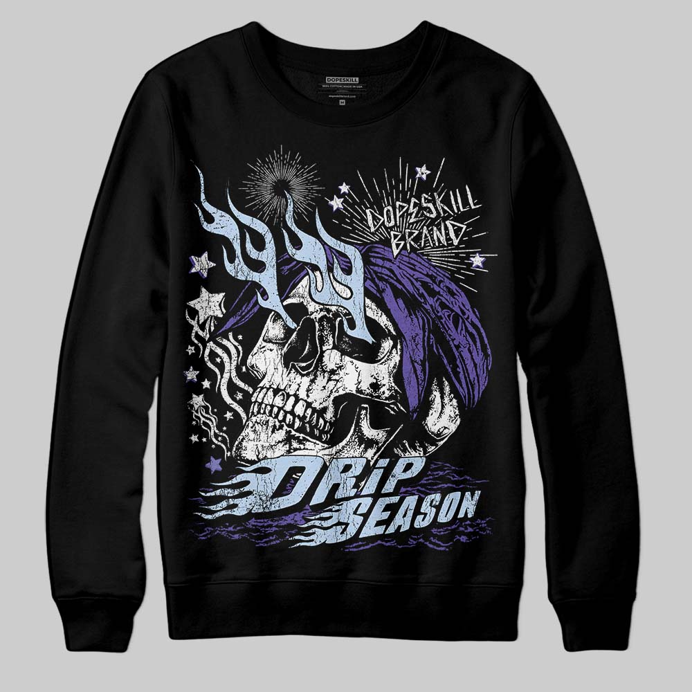 Grape 5s superstreetwear Sweatshirt Drip Season Graphic