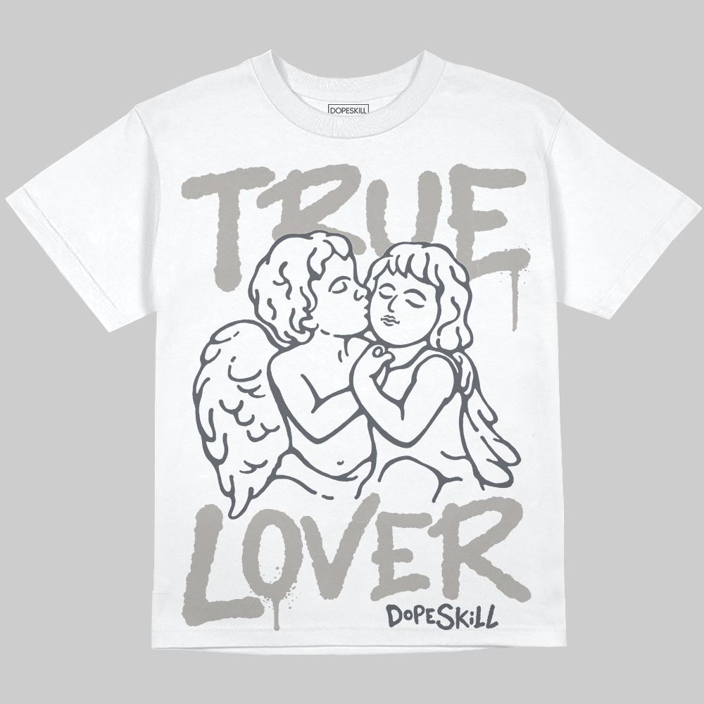 Cool Grey 11s superstreetwear Oversize Print T-Shirt True Lover Graphic