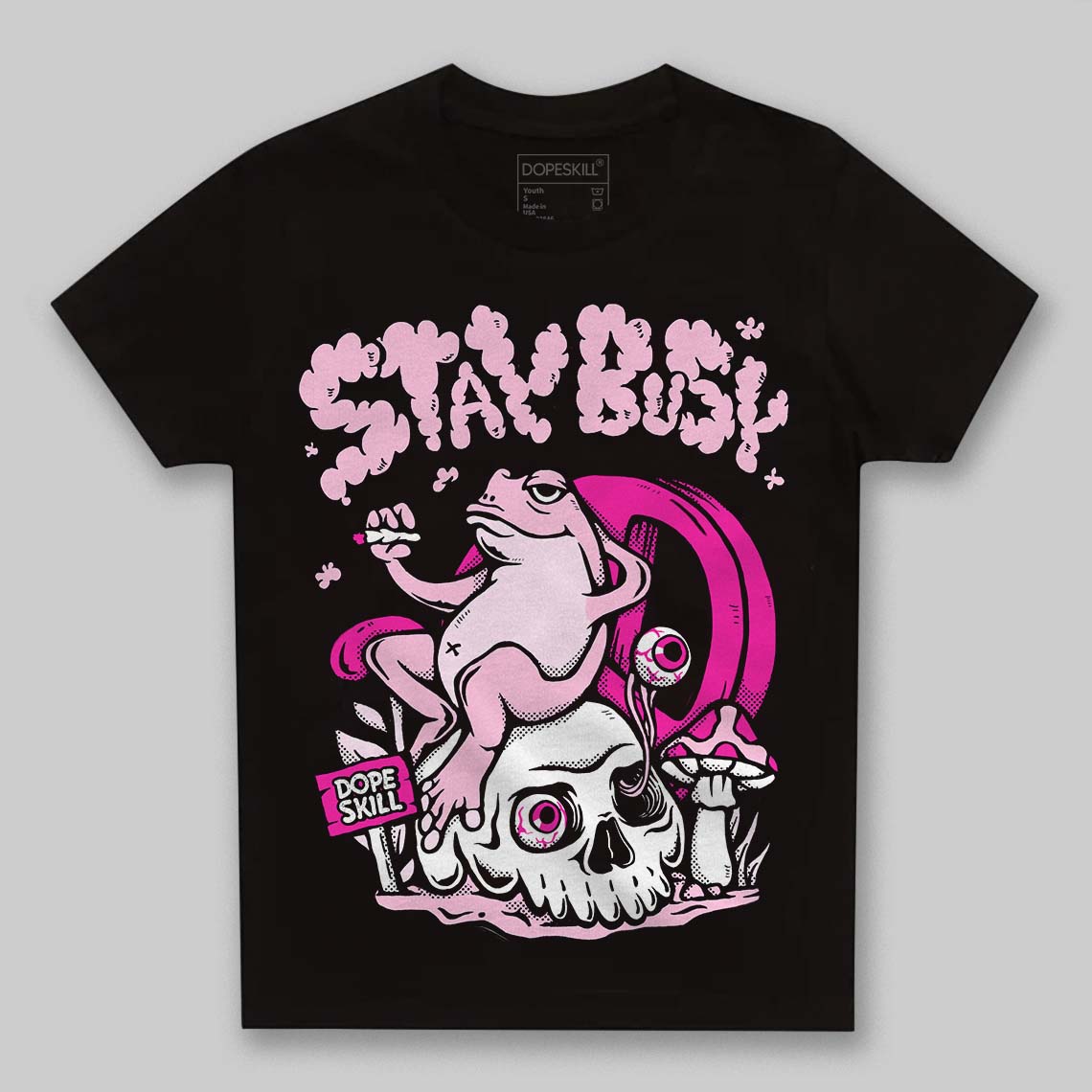 Triple Pink Dunk superstreetwear Toddler Kids T-shirt Stay Busy Graphic