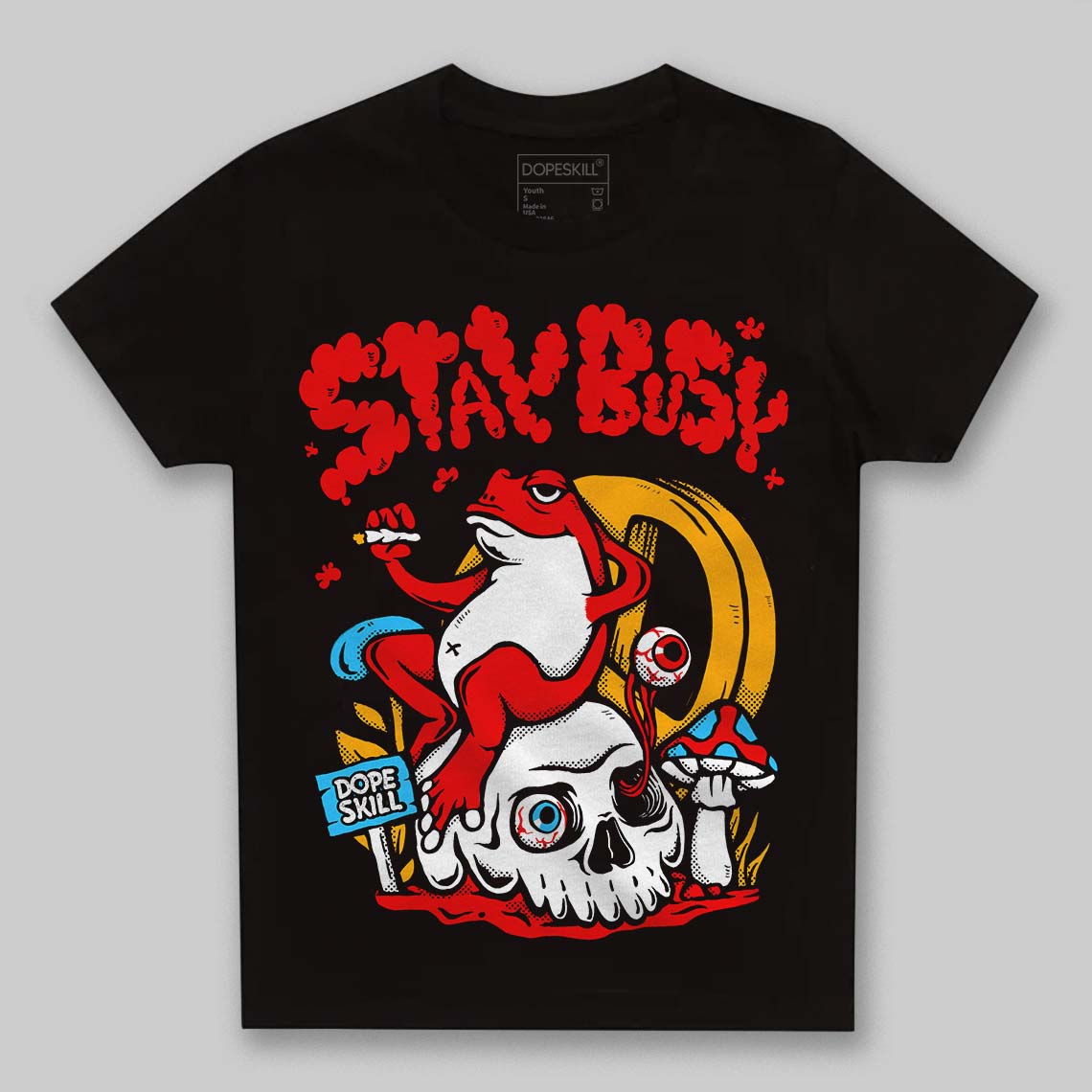 Red Collection superstreetwear Toddler Kids T-shirt Stay Busy Graphic