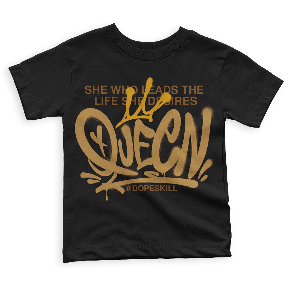 Wheat 13s superstreetwear Toddler Kids T-shirt Queen Graphic