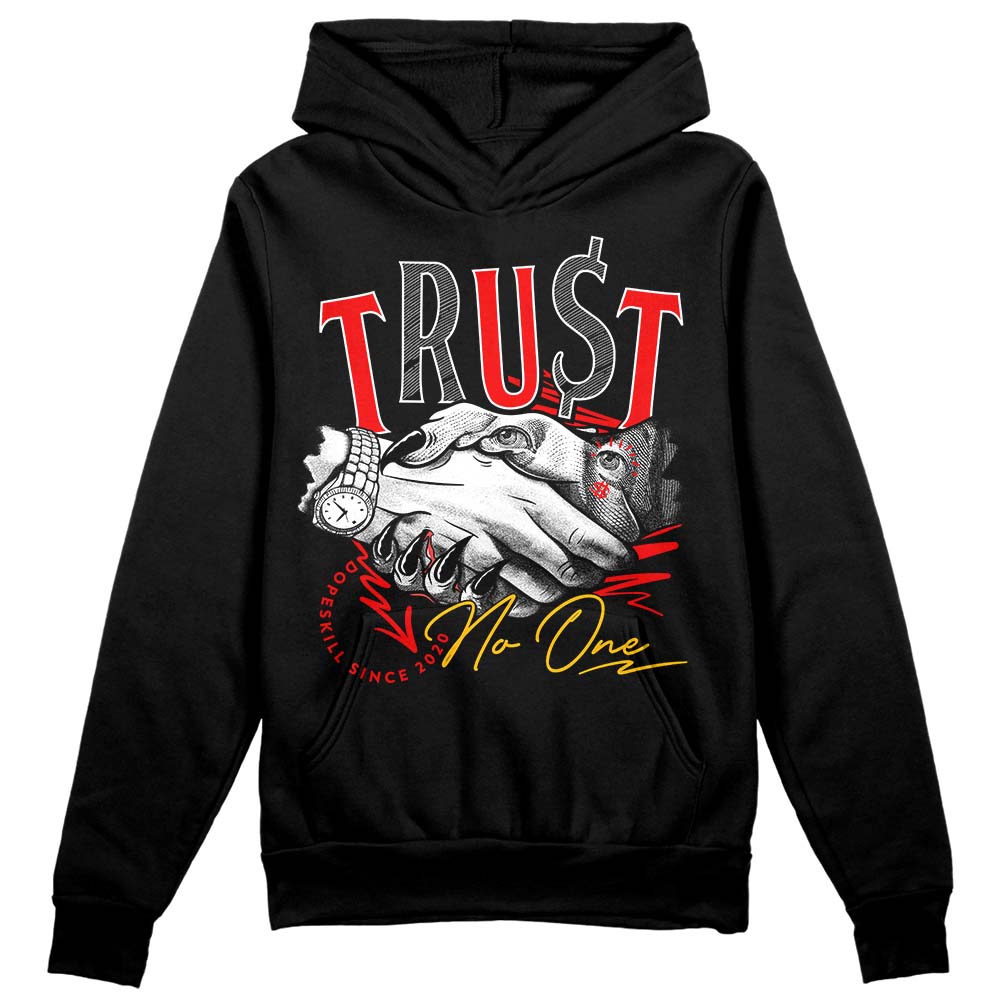 Red Collection superstreetwear Hoodie Sweatshirt Trust No One Graphic