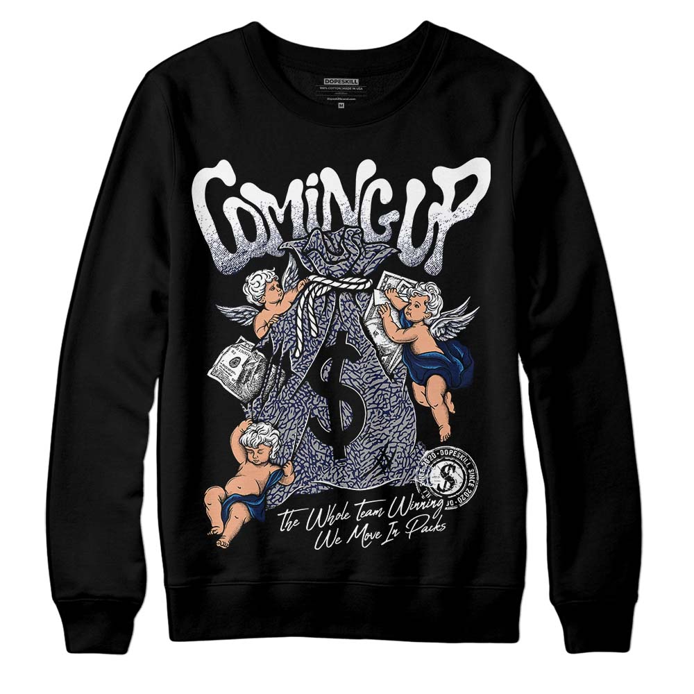 AJ Spizike White Obsidian superstreetwear Sweatshirt Money Bag Coming Up Graphic