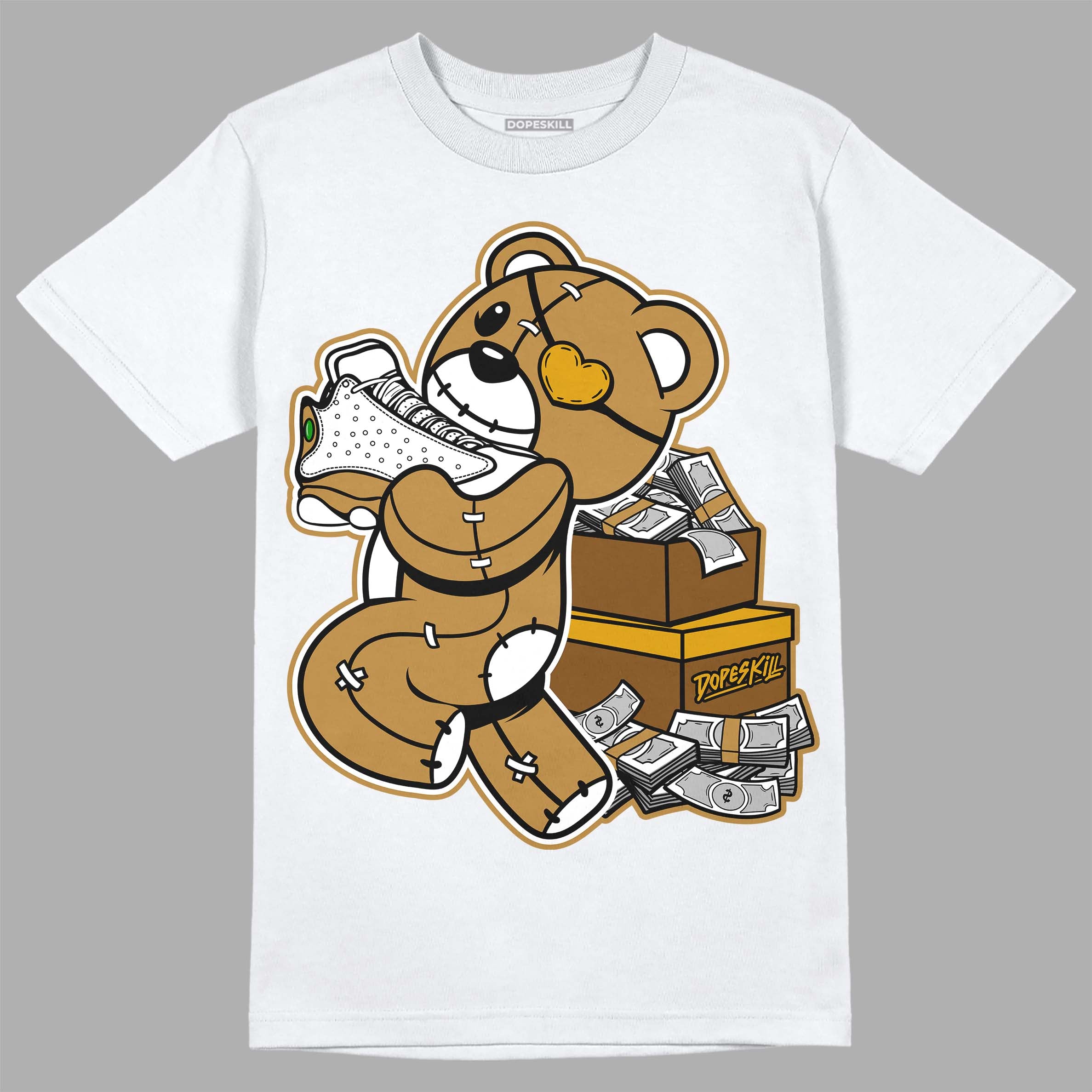 Wheat 13s superstreetwear T-Shirt Bear Steals Sneaker Graphic