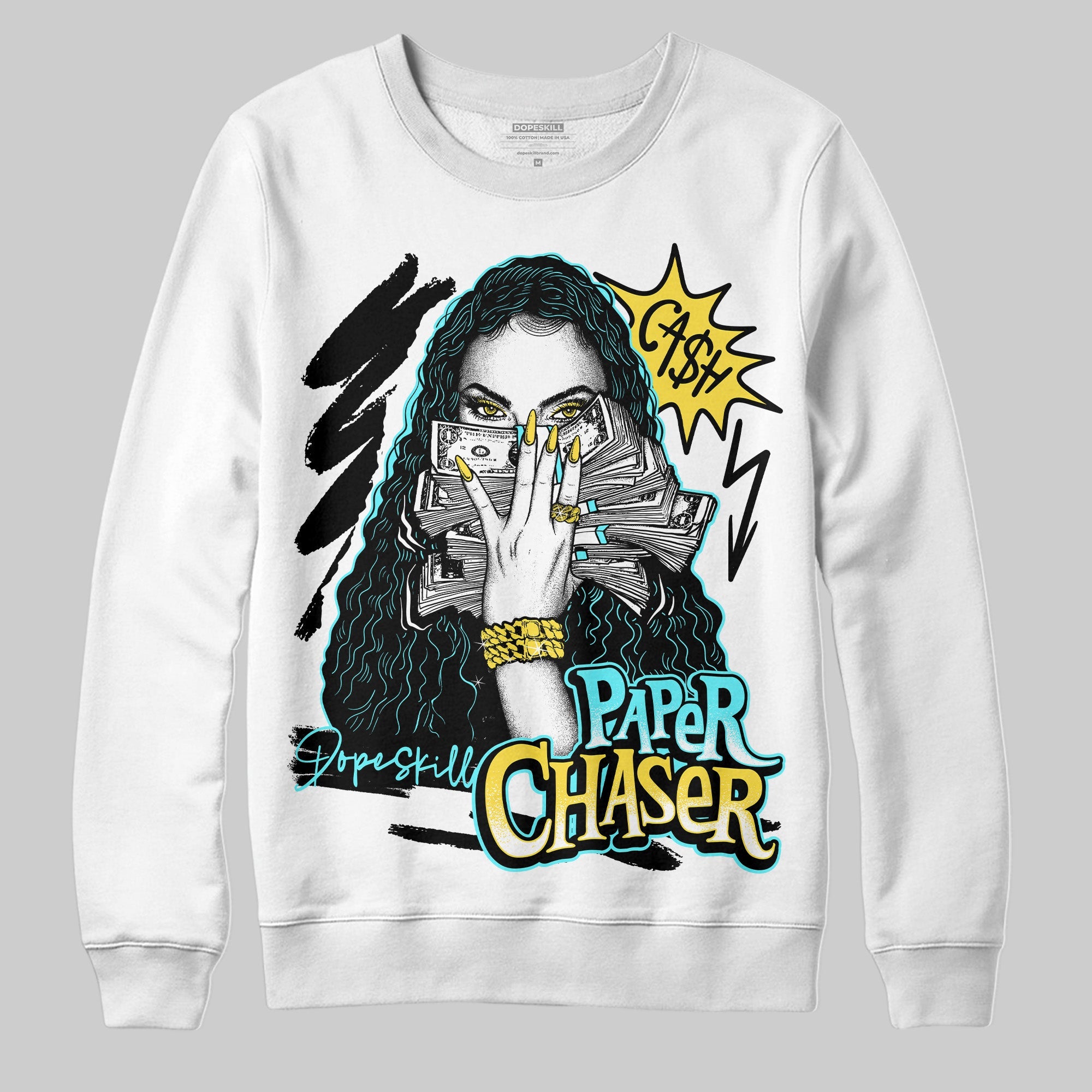 Aqua 5s superstreetwear Sweatshirt NPC Graphic