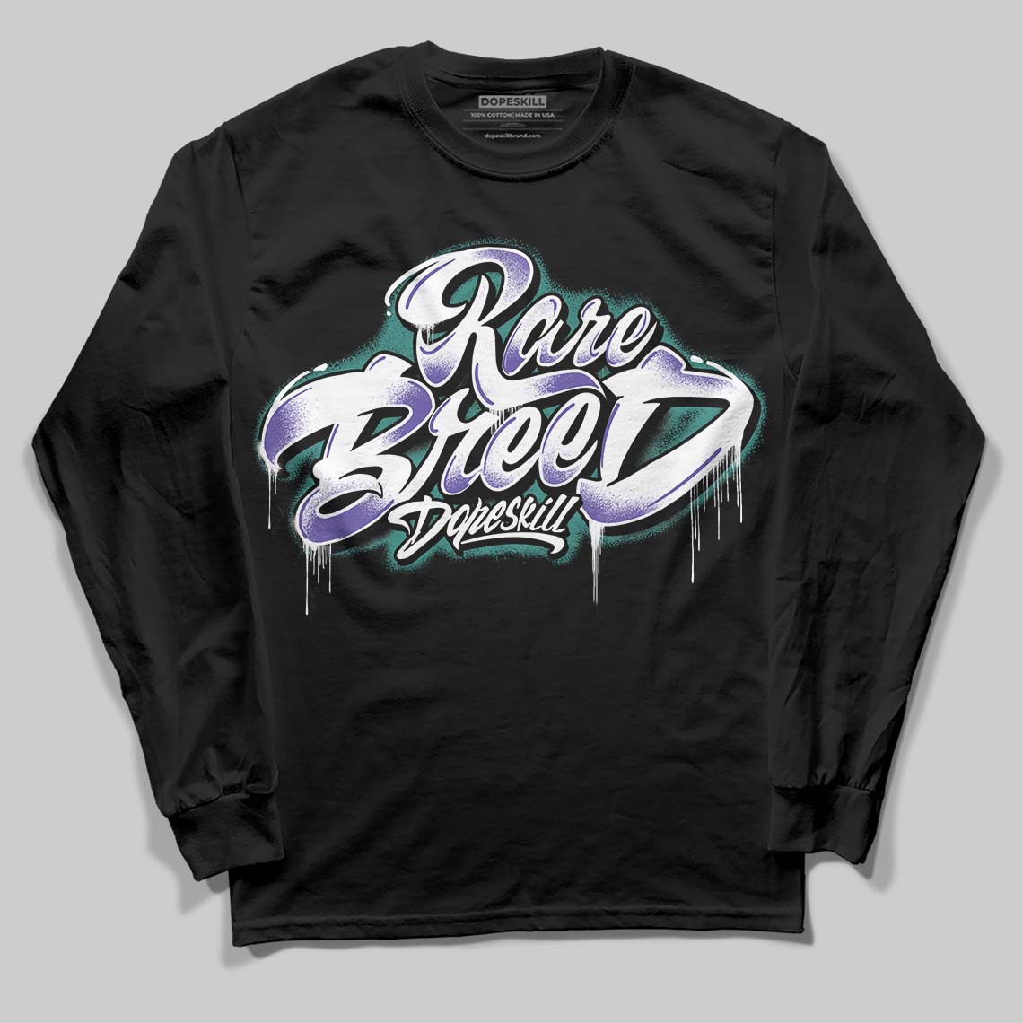 Grape 5s superstreetwear Long Sleeve T-Shirt Rare Breed Type Graphic