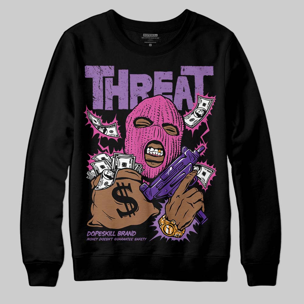 PURPLE Collection superstreetwear Sweatshirt Under Threat Graphic