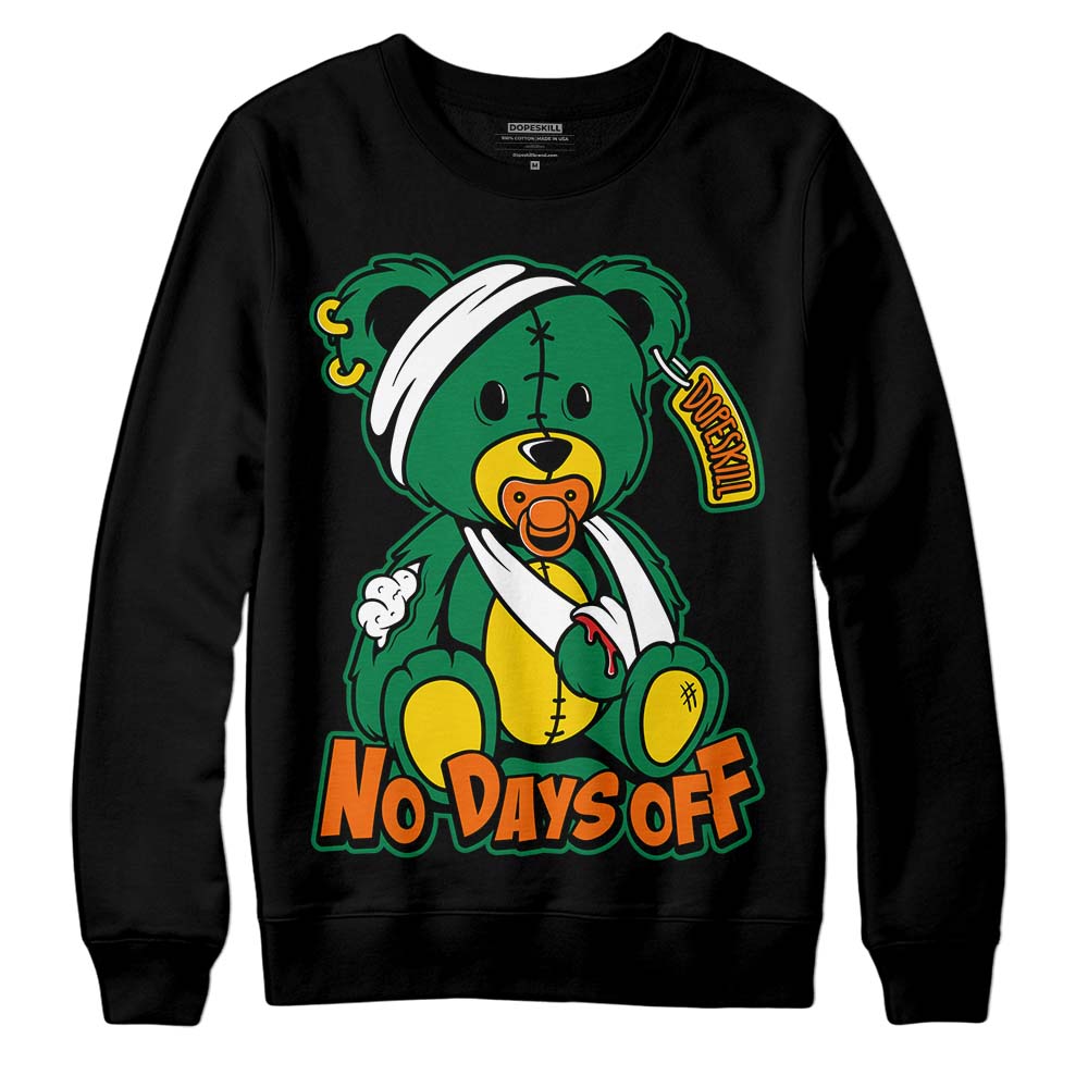 Green Collection superstreetwear Sweatshirt Hurt Bear Graphic