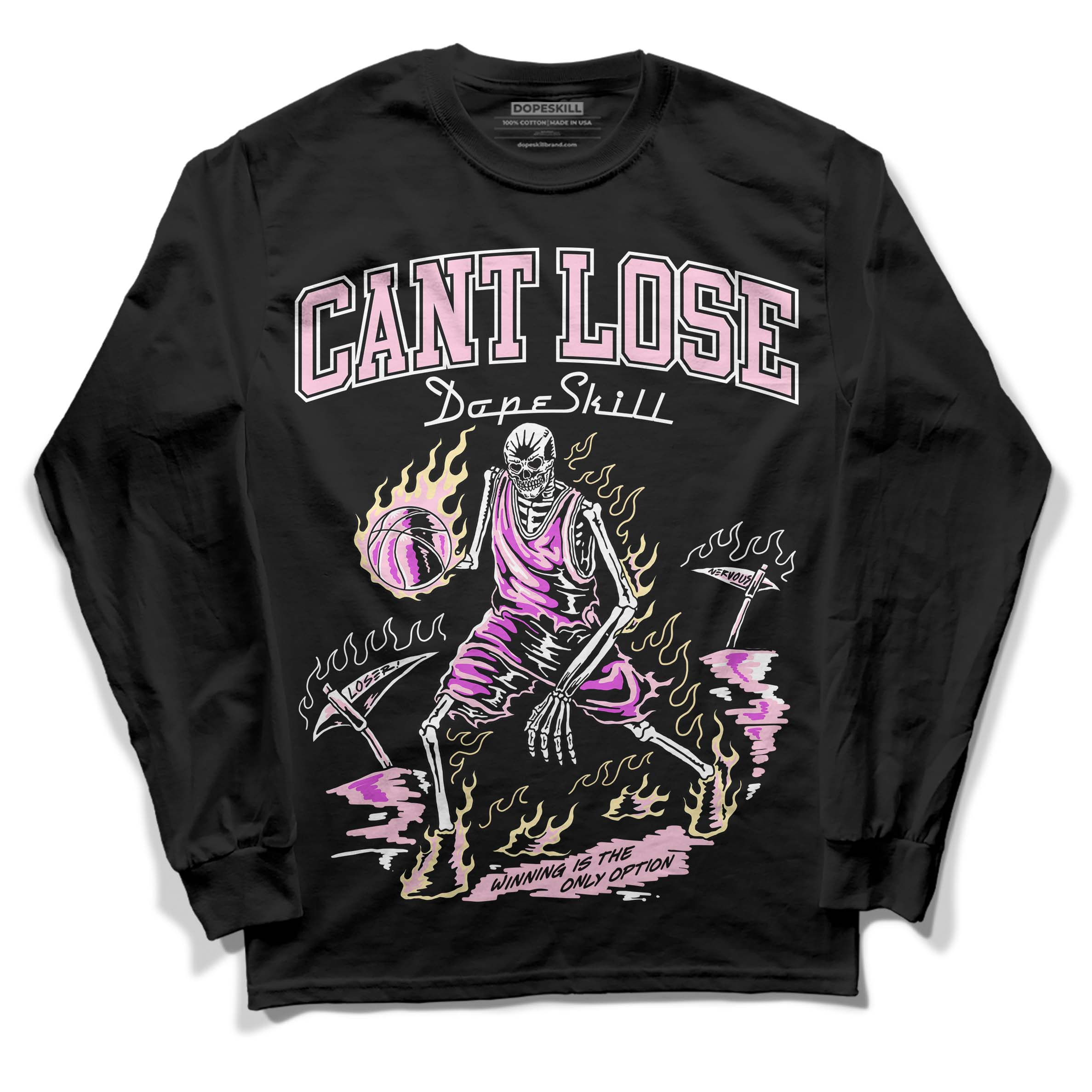 Dunk Low Pink Foam superstreetwear Long Sleeve T-Shirt Cant Lose Graphic