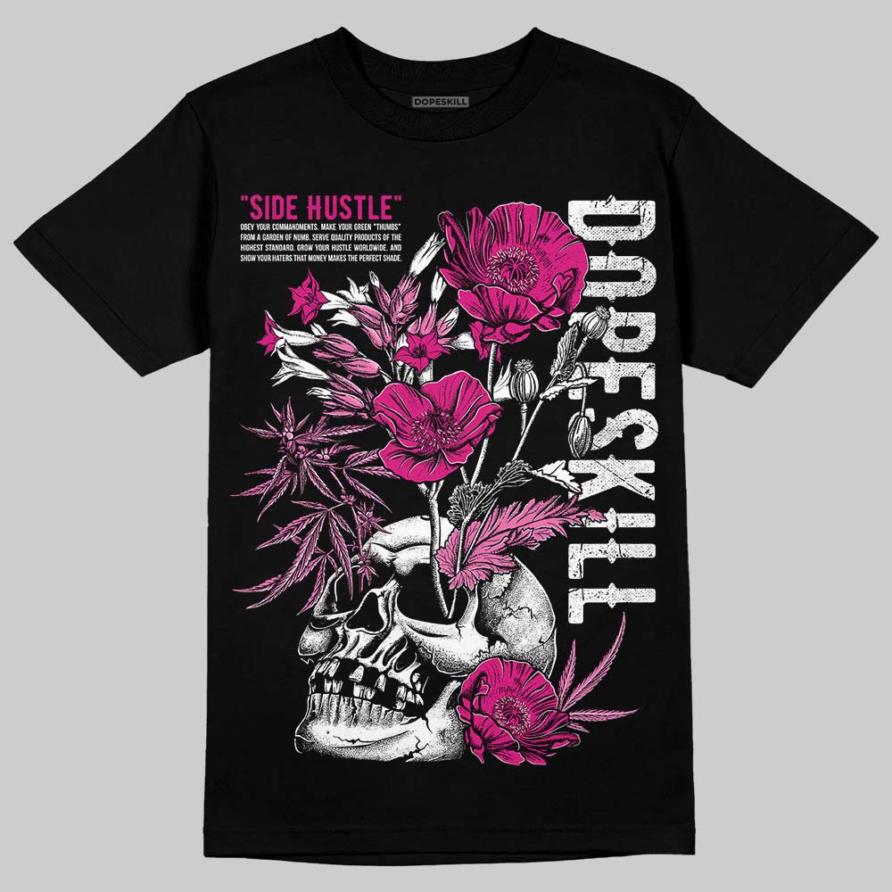 Rick RO Pink Leather Sneakers superstreetwear T-Shirt Side Hustle Graphic