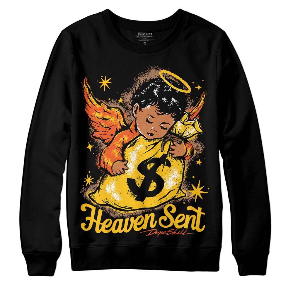 Yellow Collection superstreetwear Sweatshirt Heaven Sent Graphic