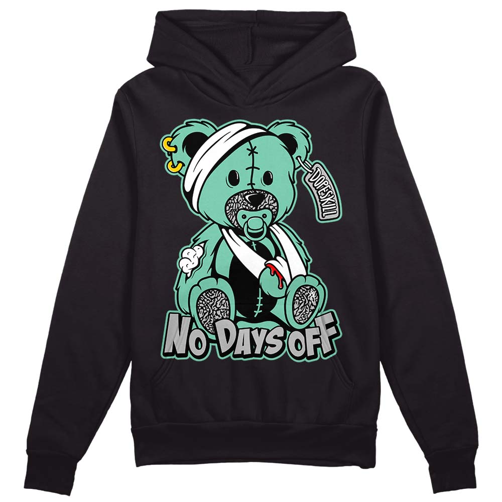 Green Glow 3s superstreetwear Hoodie Sweatshirt Hurt Bear Graphic