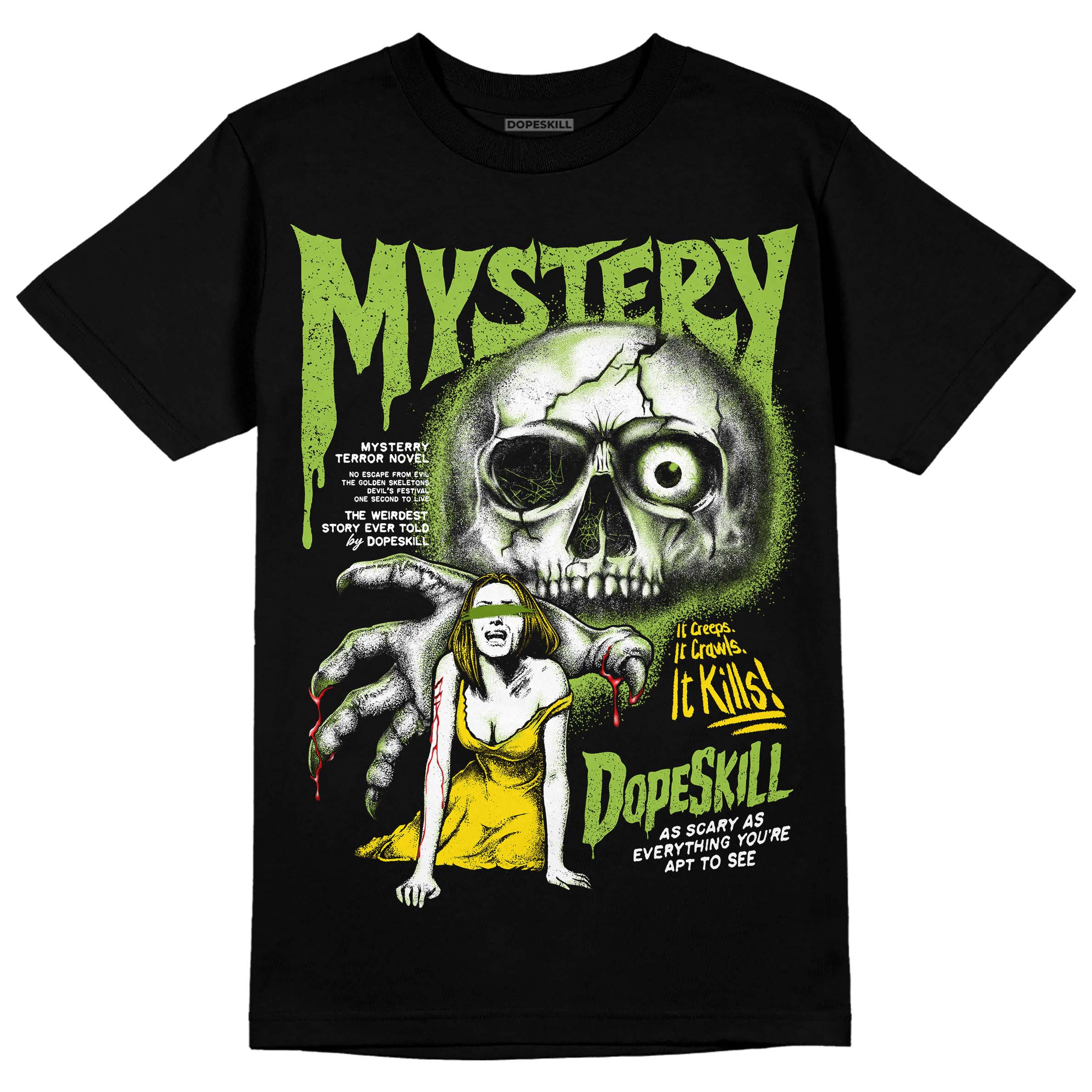 Dunk 'Chlorophyll' superstreetwear T-Shirt Mystery Ghostly Grasp Graphic