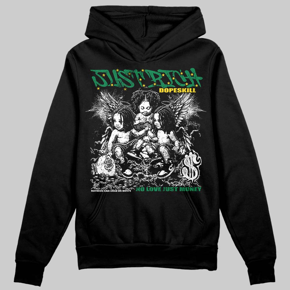 Green Collection superstreetwear Hoodie Sweatshirt Just Rich Graphic