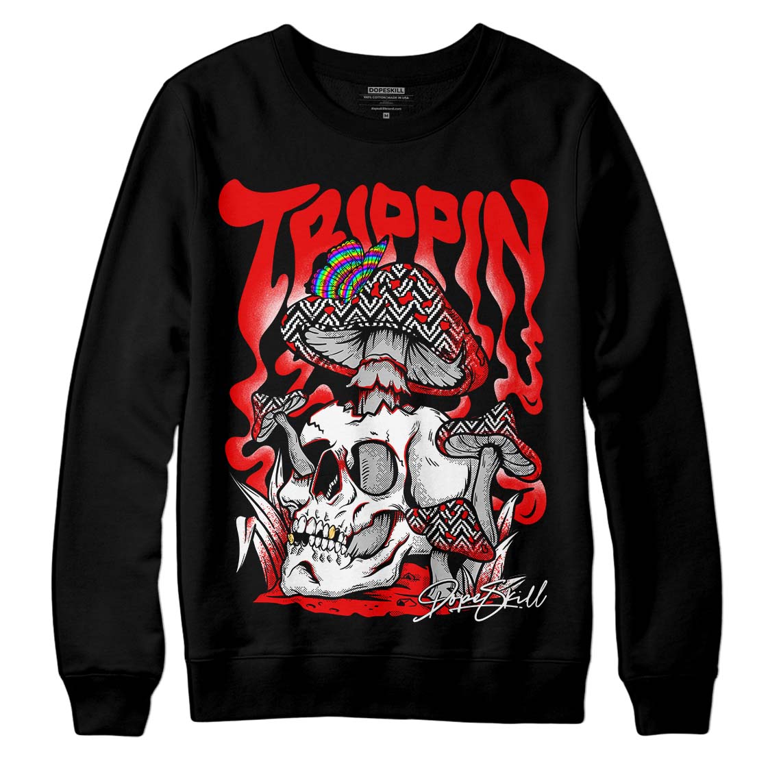 Cherry 12s superstreetwear Sweatshirt Trippin Graphic