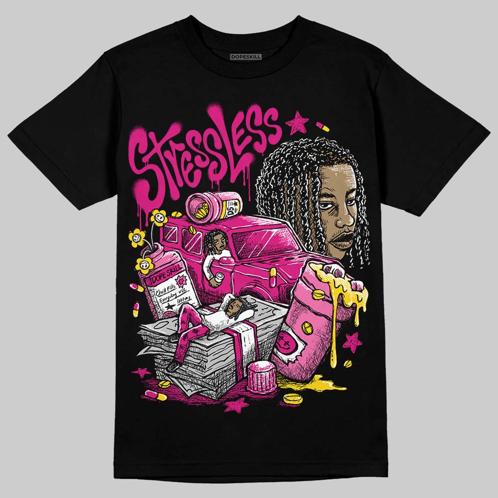Rick RO Pink Leather Sneakers superstreetwear T-Shirt Stressless Graphic