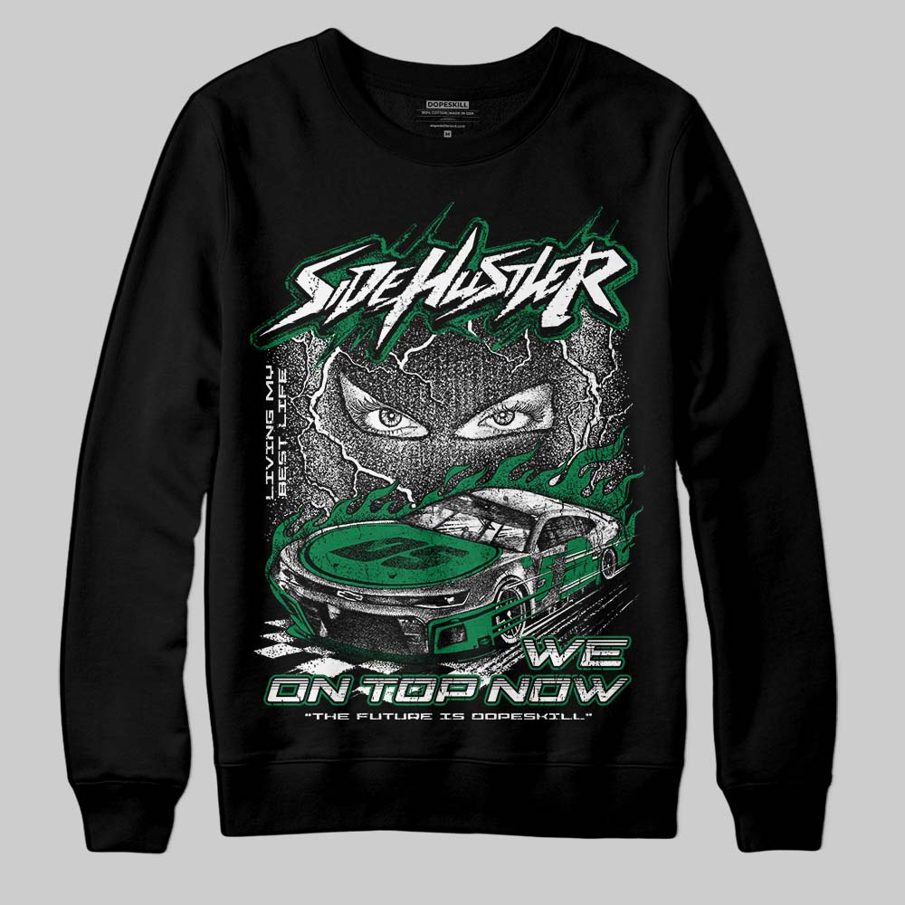 Green Collection superstreetwear Sweatshirt New Side Hustler Graphic