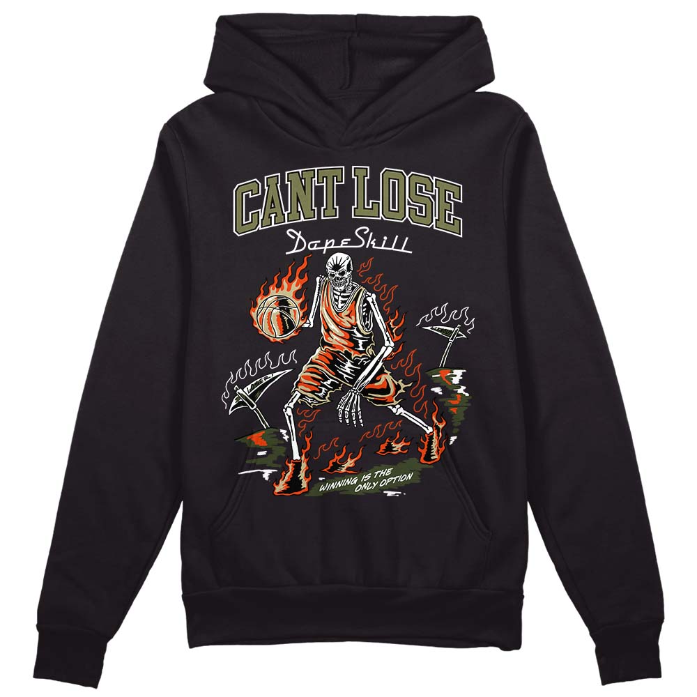 Olive Collection superstreetwear Hoodie Sweatshirt Cant Lose Graphic