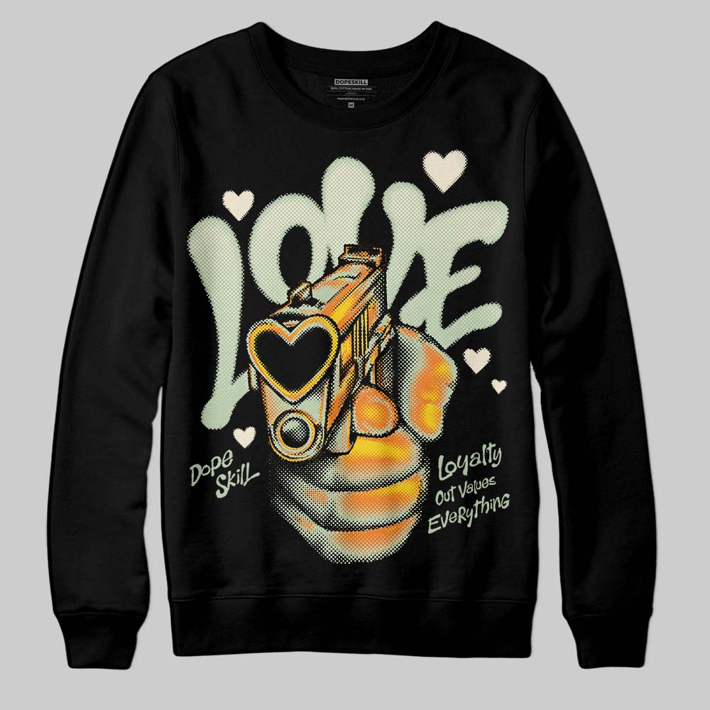 Seafoam 4s 2025 superstreetwear Sweatshirt Love Shot Graphic