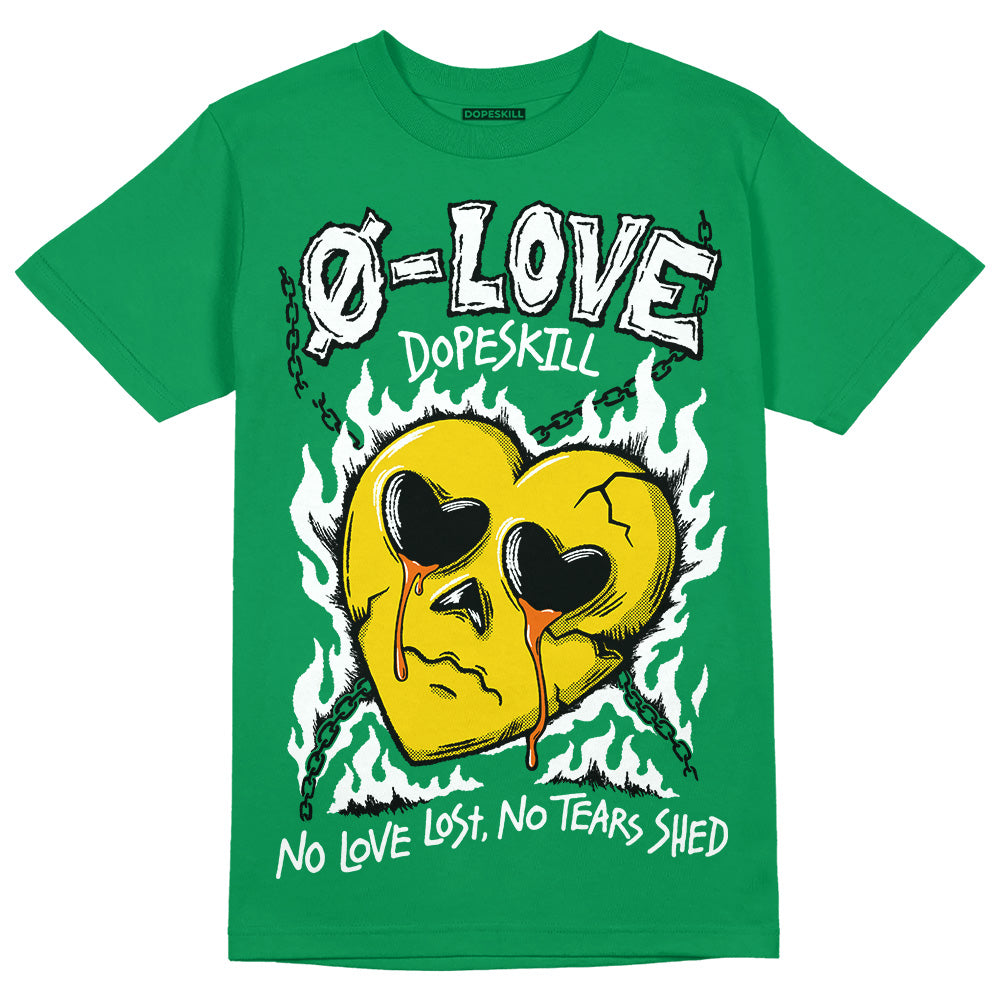 Green Collection superstreetwear Green T-shirt Crying Heart Graphic