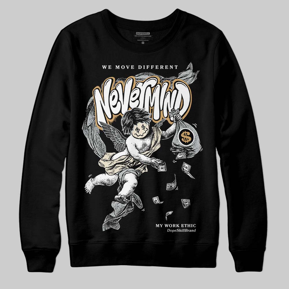 Reverse Metallic 5s superstreetwear Sweatshirt Nevermind Graphic