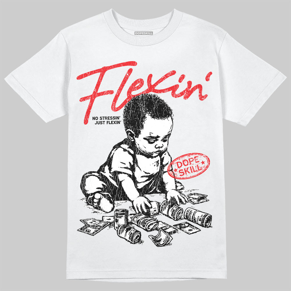 Cherry 11s superstreetwear T-Shirt Flexin' Graphic