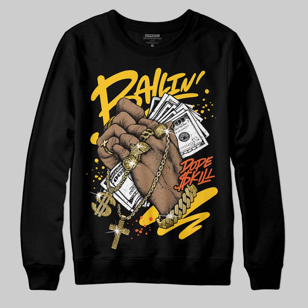 Yellow Collection superstreetwear Sweatshirt Always Ballin' Graphic