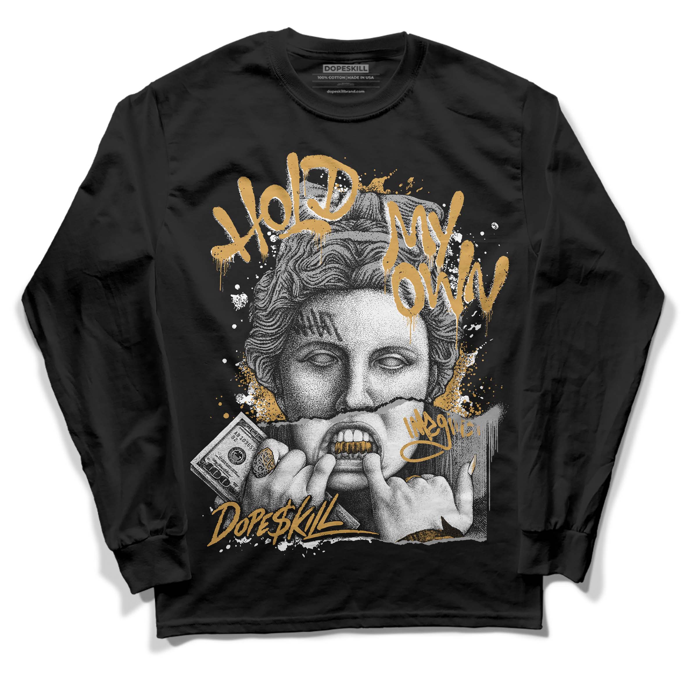 Gratitude 11s superstreetwear Long Sleeve T-Shirt Hold My Own Graphic
