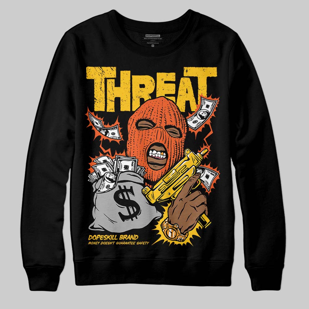 Yellow Collection superstreetwear Sweatshirt Under Threat Graphic