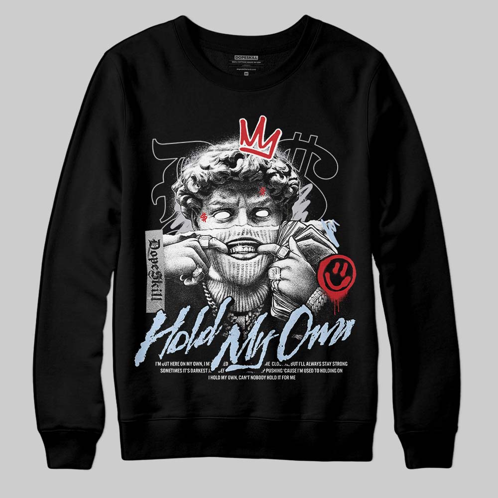 Black Metallic Reimagined 5s superstreetwear Sweatshirt In My Way Graphic