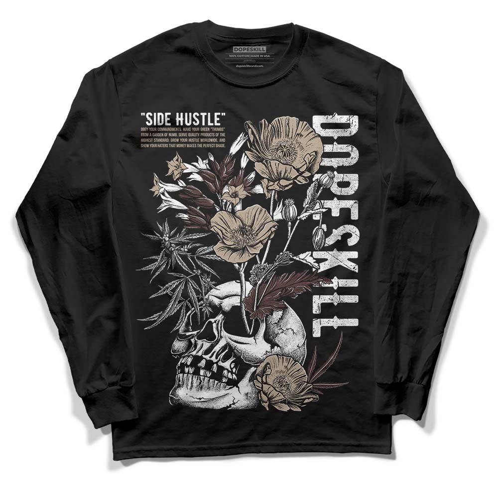 Latte 1s superstreetwear Long Sleeve T-Shirt Side Hustle Graphic