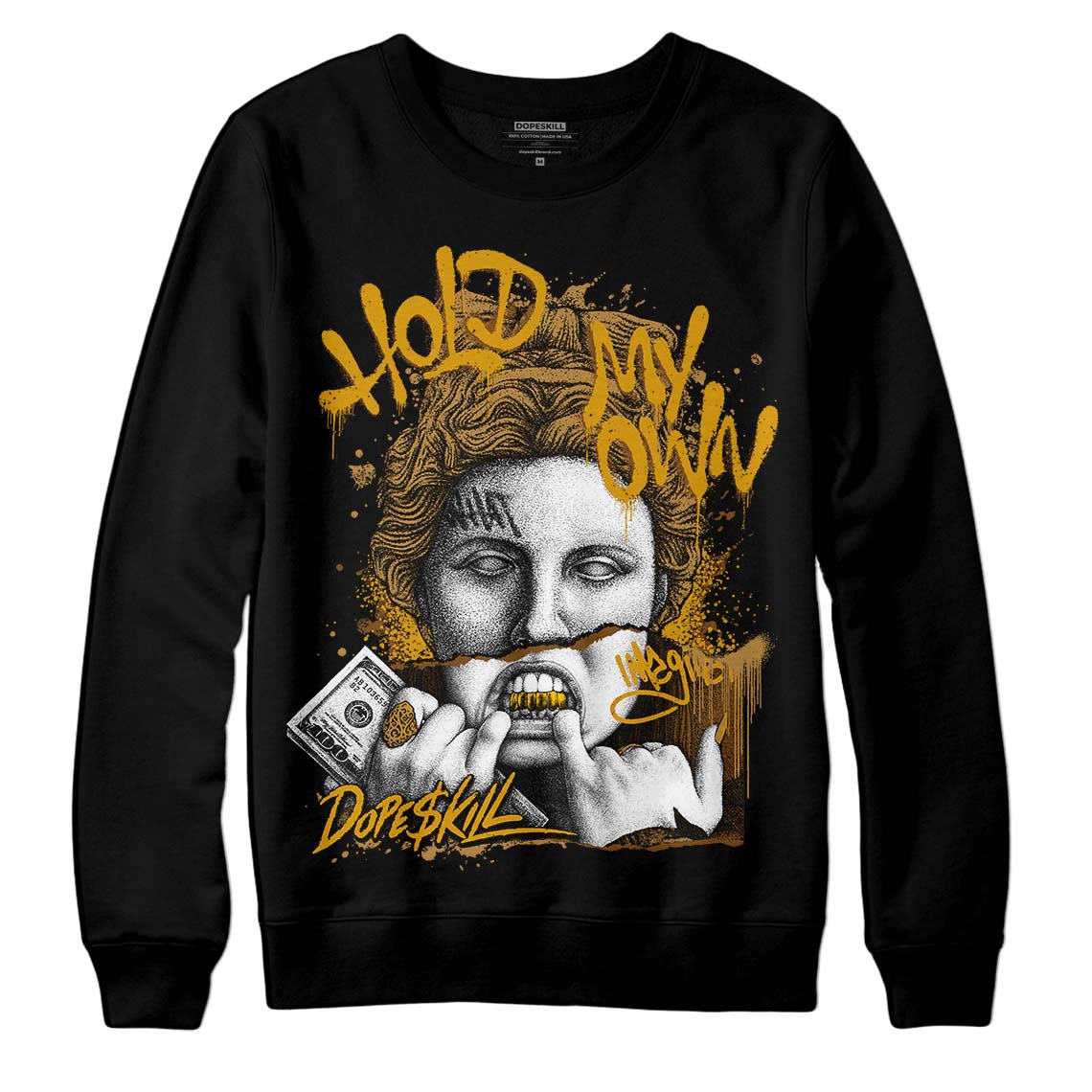 Wheat 13s superstreetwear Sweatshirt Hold My Own Graphic