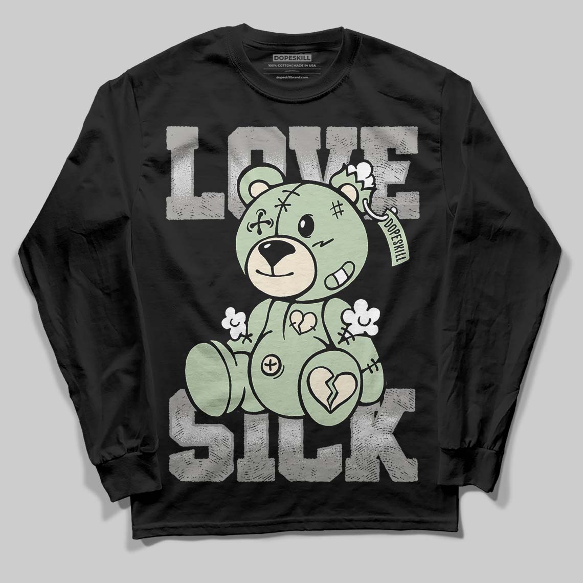 Seafoam 4s 2025 superstreetwear Long Sleeve T-Shirt Love Sick Graphic