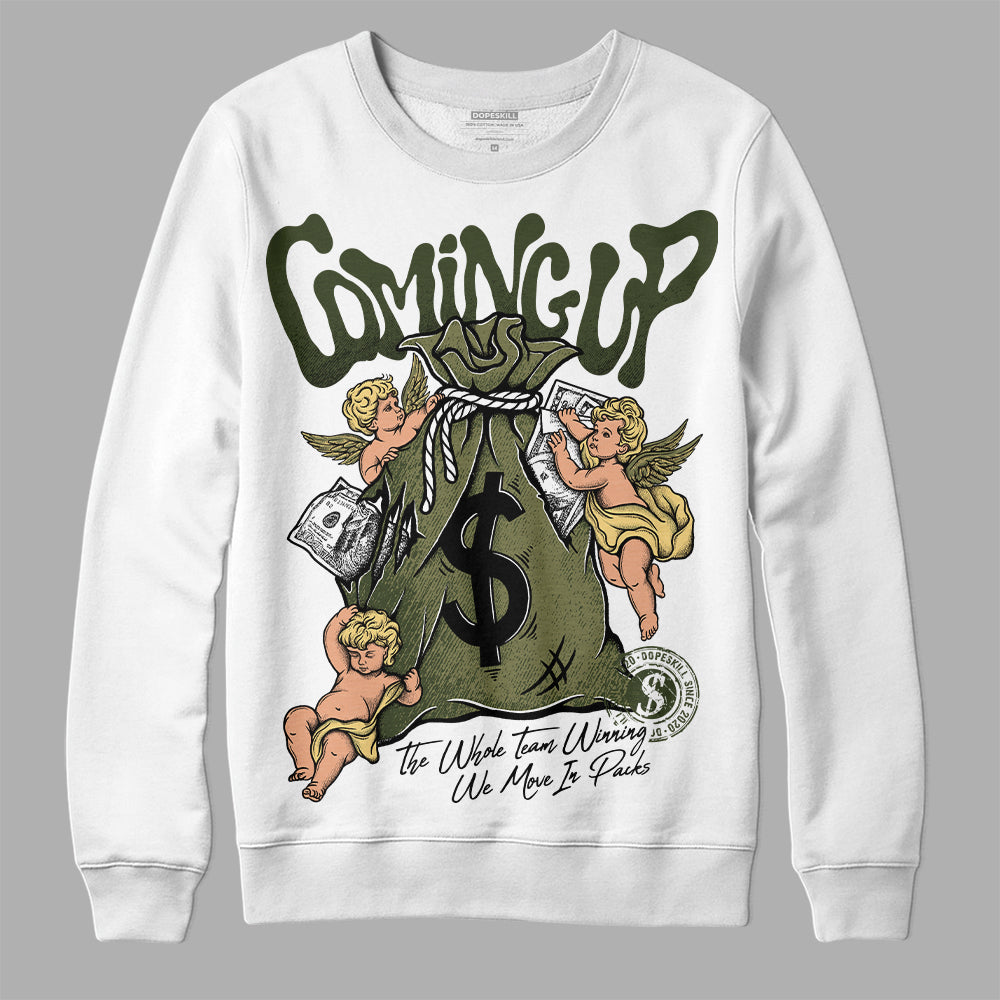Craft Olive 4s superstreetwear Sweatshirt Money Bag Coming Up Graphic