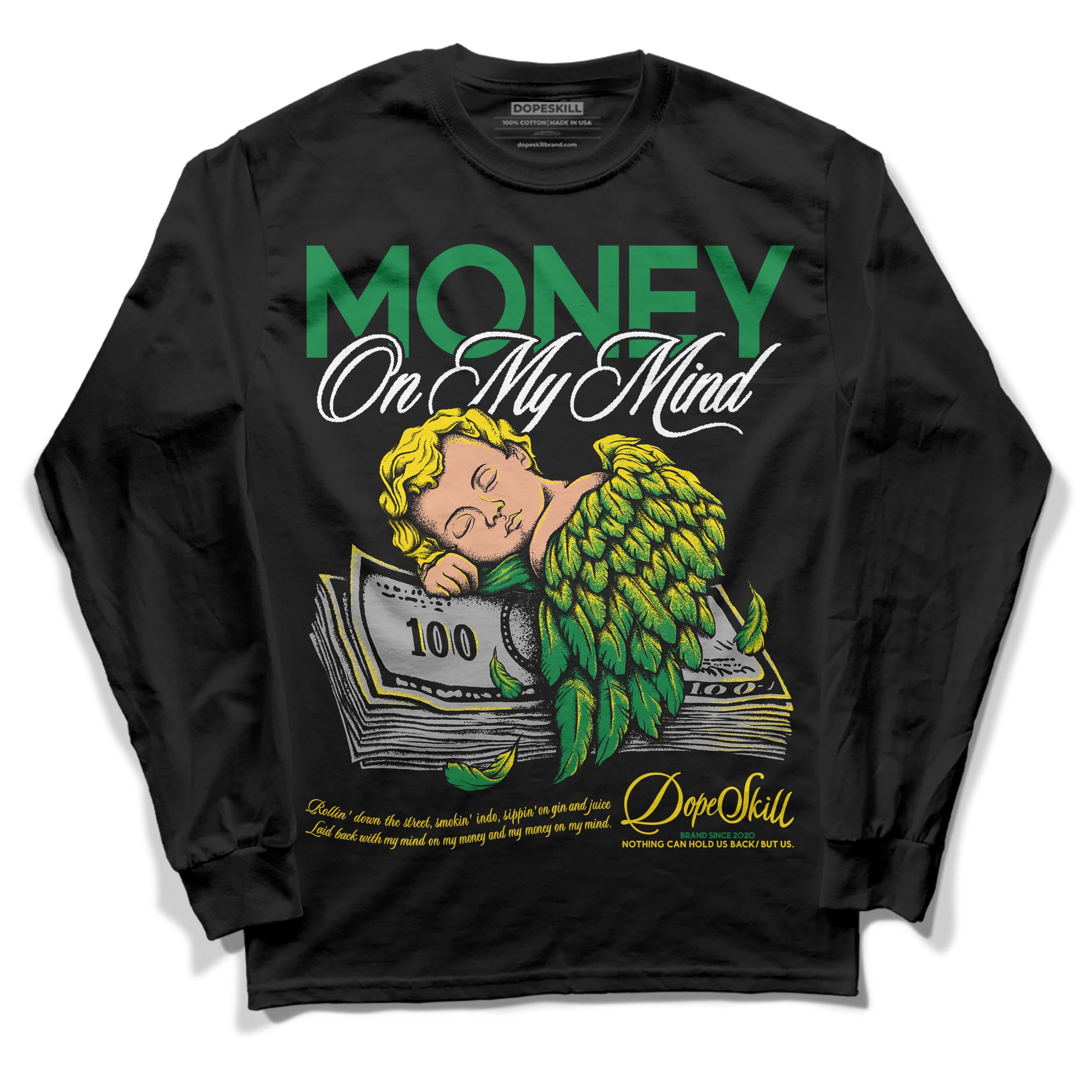Dunk Low Reverse Brazil superstreetwear Long Sleeve T-Shirt MOMM Graphic