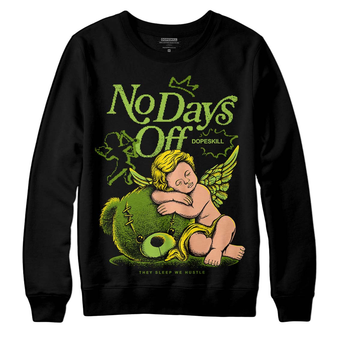 Dunk Low 'Chlorophyll' superstreetwear Sweatshirt New No Days Off Graphic
