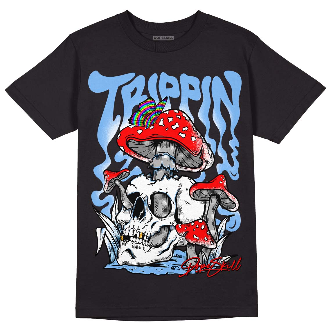 University Blue 6s superstreetwear T-Shirt Trippin Graphic