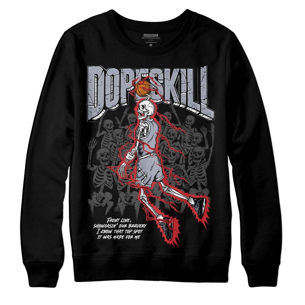 Bred Reimagined 4s superstreetwear Sweatshirt Thunder Dunk Graphic