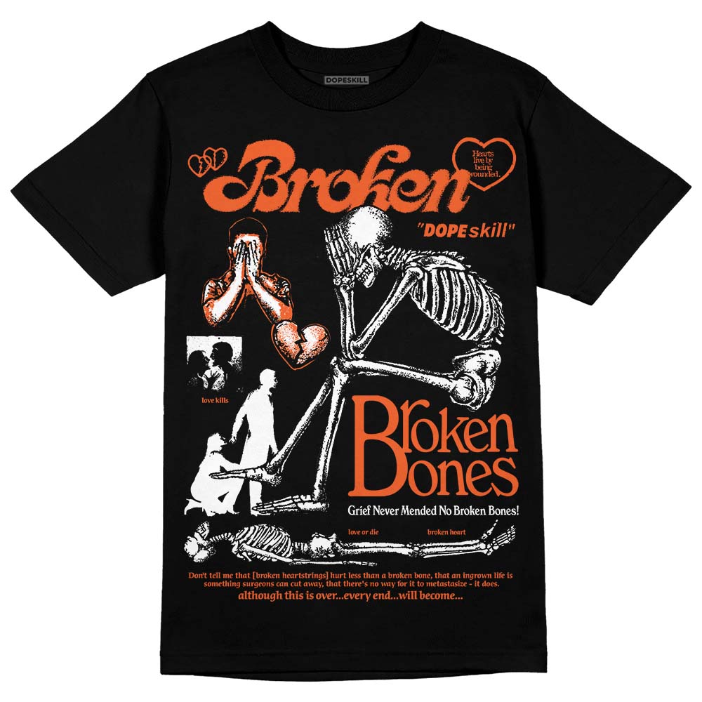 Georgia Peach 3s superstreetwear T-Shirt Broken Bones Graphic