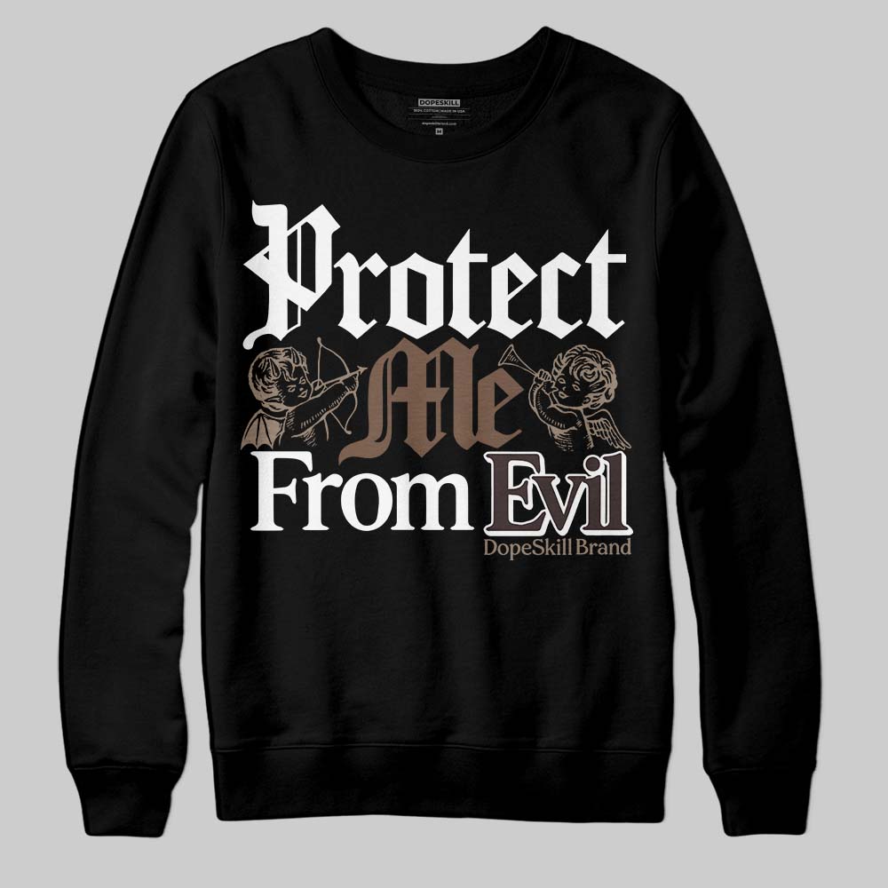 Baroque Brown 12s superstreetwear Sweatshirt Protect Me From Evil Graphic