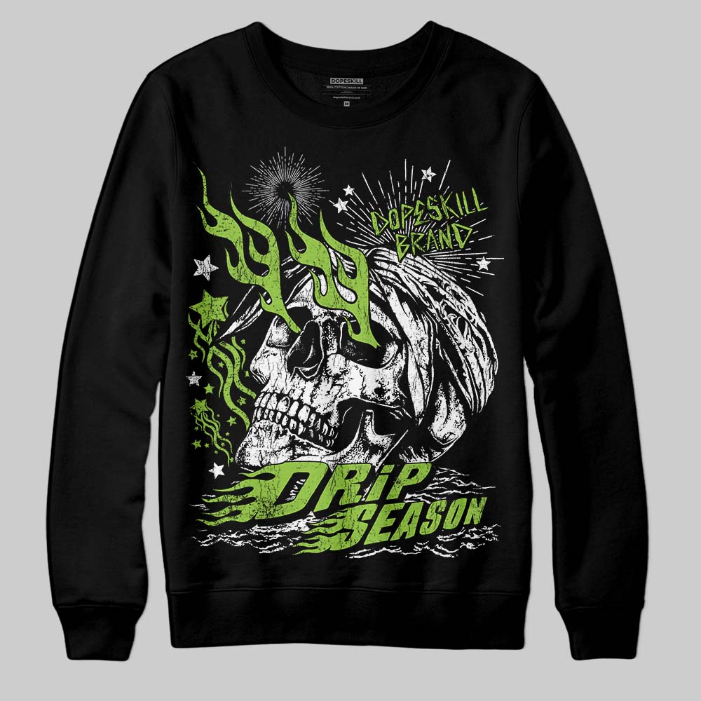 Neon Green Collection superstreetwear Sweatshirt Drip Season Graphic