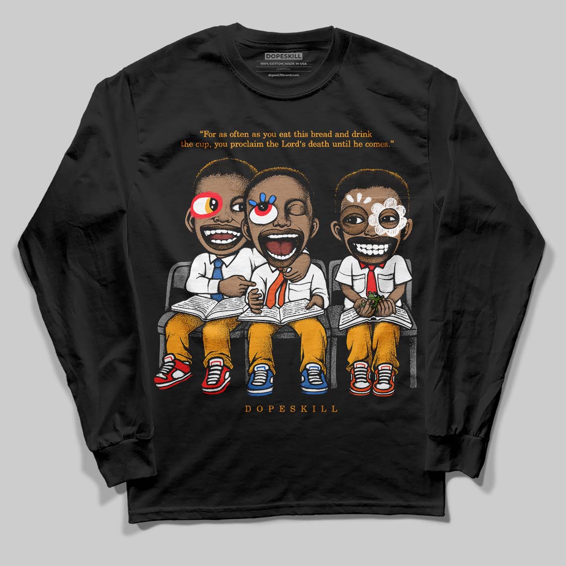 Black Taxi 12s superstreetwear Long Sleeve T-Shirt First Sunday Graphic