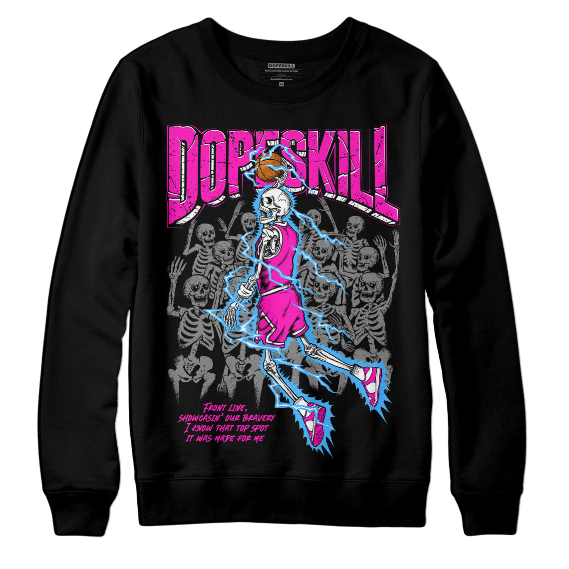 Dunk Low Active Fuchsia superstreetwear Sweatshirt Thunder Dunk Graphic