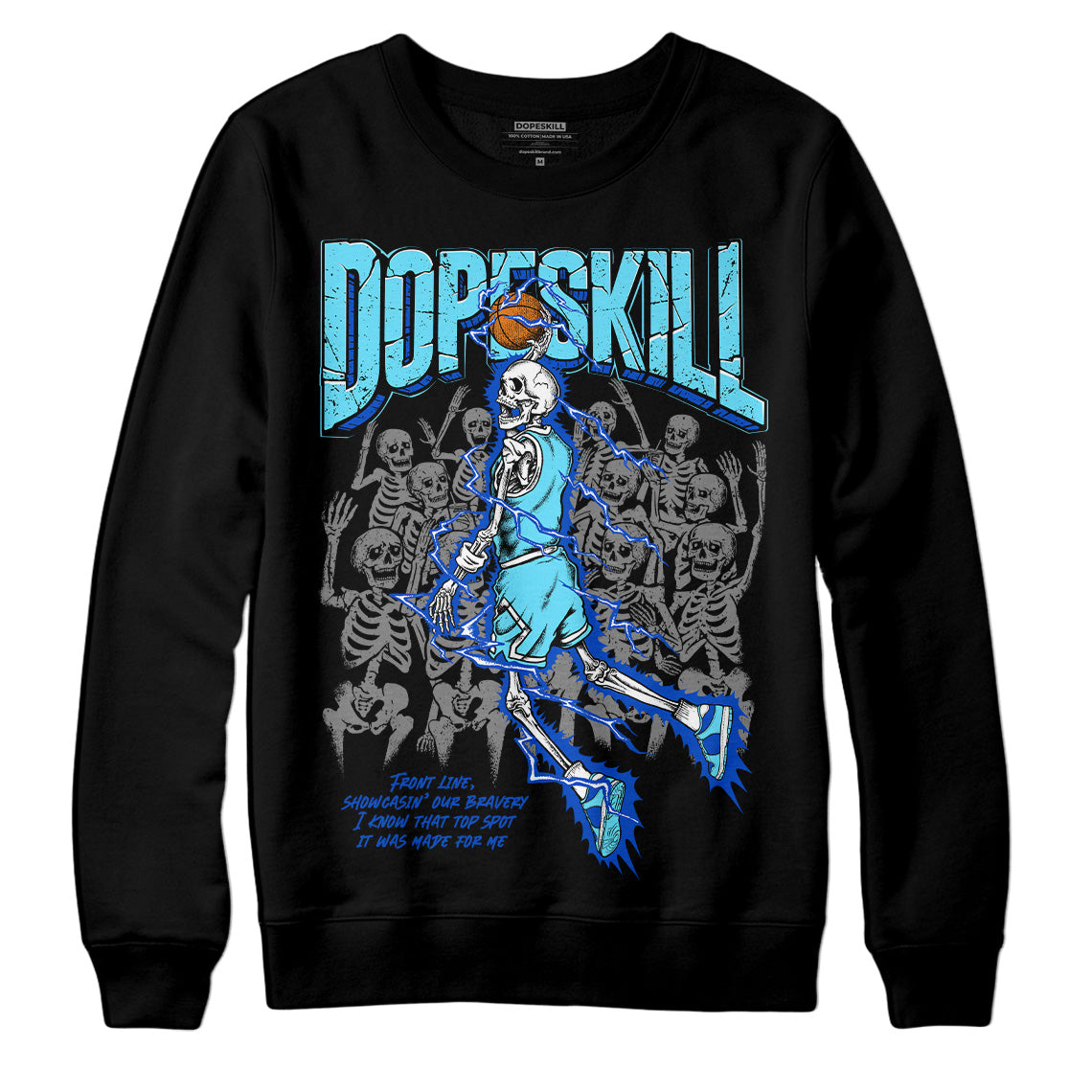 SB Dunk Argon DopeSkill Sweatshirt Thunder Dunk Graphic